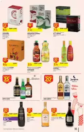 Folheto Auchan Página 31: Numa Seleção de Licores Neto Costa, Vinho Tinto/ Branco Penalva do Castelo €7,09
