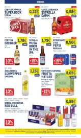 Catálogo Makro semana 43 Página 12: Cerveja branca estrella damm €0,59, Cerveja branca super bock coroa €0,32