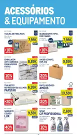 Catálogo Makro semana 43 Página 15: Sacos de papel com asa €9,59, Toalhetes refrescantes de limão papstar €6,99