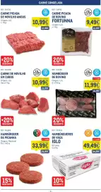 Catálogo Makro semana 43 Página 6: Hambúguer de bovino fortunna €11,99, Hambúrgueres de vaca iglo €49,49