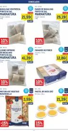Catálogo Makro semana 43 Página 7: Pastel de nata cru metro chef €21,39, Mistura de vegetais ratatouille metro chef €3,59