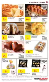 Catalogue Intermarché page 21: POULAILLON Kougelhopf sucré €3,95, RIOCHETTE TRESSÉE AU BEURRE €1,49