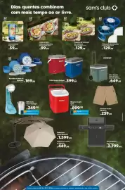 Folheto Sam's Club Página 3: De - petisqueira de melamina €129,98, Churrasqueira a gas venice €2.799,98