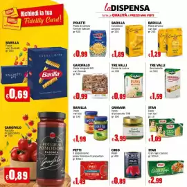 Volantino Mercati Alimentari Pagina 14: Pesto di Pistacchio Gramar €3,99, Pelati Cirio €0,89