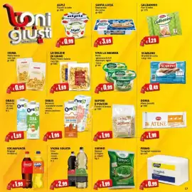 Volantino Mercati Alimentari Pagina 17: Vigna Solata Vino €2,99, Le delizie di Giano pasta fresca ripiena €1,59
