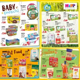Volantino Mercati Alimentari Pagina 20: HiPP Baby Soffi di cereali €1,19, Hipp merende mela e yogurt €2,29