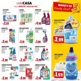 Volantino Mercati Alimentari Pagina 23: Omino bianco detergente liquido €3,99, Rio Bum Bum €1,19