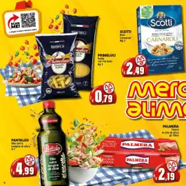 Volantino Mercati Alimentari Pagina 4: Scotti Riso Carnaroli €2,49, Tonno all'olio d'oliva Palmera €2,19