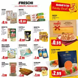 Volantino Mercati Alimentari Pagina 7: Le Roi Fumée Salmone Norvegese Affumicato €2,99, Casa Montorsi Strolghino salame €1,99