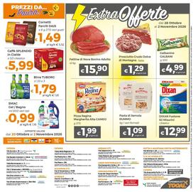 Volantino Tocal Pagina 16: Caffè Splendid in Cialde classico €5,99, Dixan Fustone classico €12,99