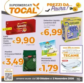 Volantino Tocal Pagina 1: Caffè Splendid Gusto Classico €9,90, Pisellini Primavera FINDUS €3,49