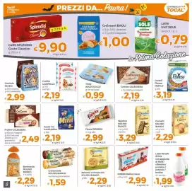 Volantino Tocal Pagina 8: Tegolino Mulino Bianco classico €3,29, Snack Tra' Galbusera €2,19
