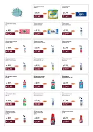 Volantino Prezzemolo e Vitale Pagina 34: Foxy carta da cucina mega €2,69, Ajax detersivo liquido disinfettante €2,49