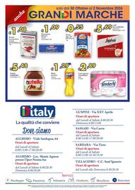 Volantino D'Italy Pagina 16: Farina tipo "00" Divella €0,55, Caffè Segafredo Intermezzo €5,69