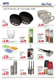 Volantino D'Italy Pagina 12: Bormioli Luigi bicchieri acqua Glit €3,39, Bottiglia termica inox €6,39