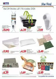 Volantino D'Italy Pagina 13: Scopetta con paletta in plastica €1,69, Cuscino sedia €3,49