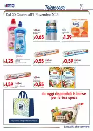 Volantino D'Italy Pagina 15: Molby Ammorbidente concentrato €1,25, Rotolo in alluminio €1,59