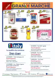 Volantino D'Italy Pagina 16: Farina tipo "00" Divella €0,55, Caffè Segafredo Intermezzo €5,69
