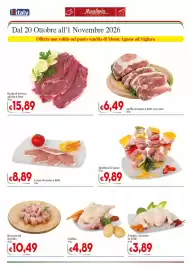 Volantino D'Italy Pagina 4: Reale di bovino adulto €15,89, Spiedini di suino €9,89