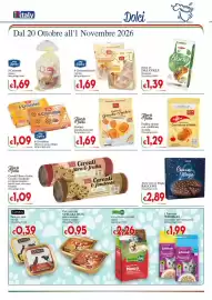 Volantino D'Italy Pagina 6: Fior di forno Frollini granella di zucchero €1,69, Frollini ripieni con confettura di mela €1,29