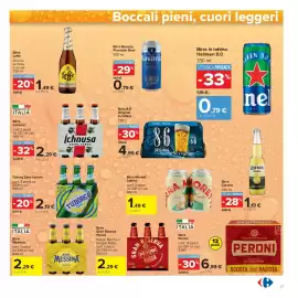 Volantino Carrefour Iper | Prezzi imbattibili Pagina 27: Birra Moretti Lattina €1,49, Birra in lattina Heinken 0.0 €0,79