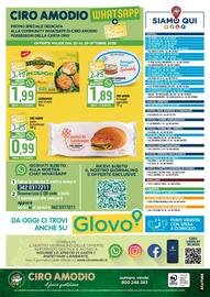 Volantino Ciro Amodio Pagina 12: Leerdammer mini crunchy €1,99, Cirio Amodio formaggio Spalmabile €1,89