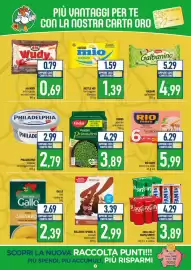 Volantino Ciro Amodio Pagina 2: Kellogg's Special K cereali cioccolato €2,99, Nestlé mio formaggino classico €1,39