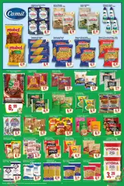 Encarte Rede Supermarket Página 10: Espaguete de sêmola santa amália €5,99, Açúcar orgânico união €8,49