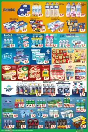 Encarte Rede Supermarket Página 3: Leite fermentado itambé €15,99, Wheyfit Flex Force Parmalat €10,99