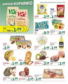 Volantino DiMeglio Pagina 3: Hummus di ceci OHI VITA senz'aglio €1,65, Pecorino Cuore di Orgosolo Fattorie Gennargentu €2,19