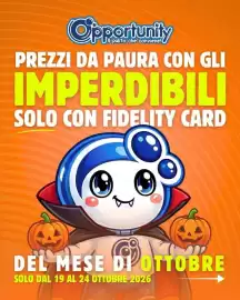 Volantino Opportunity Shop settimana 43 Pagina 1