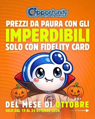 Volantino Opportunity Shop (valido fino al 24-10)