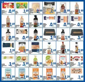 Volantino DEM Pagina 10: Amoretti piadina cotto e formaggio €2,99, Vivi Bene pangrattato senza glutine €1,99