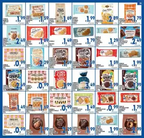 Volantino DEM Pagina 11: Consilia fette biscottate cereali/malto €1,49, Consilia Frollini Cacao Nocciole/Riso €2,29