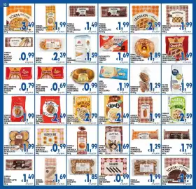 Volantino DEM Pagina 12: Consilia Sigarini ricoperti al cacao €0,99, Consilia panini con gocce di cioccolato €1,99