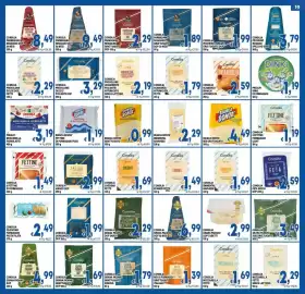 Volantino DEM Pagina 19: Consilia Parmigiano Reggiano DOP €8,49, Consilia provolone leggermente piccante senza lattosio €2,19