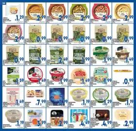 Volantino DEM Pagina 20: Consilia minestrone di verdure €2,99, Consilia zuppa di legumi e cereali €2,99