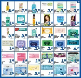 Volantino DEM Pagina 25: Elidor lacca fissaggio normale/forte €1,99, Velluto assorbenti ultra anatomici €1,89
