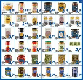 Volantino DEM Pagina 5: Consilia olive dop in salamoia €3,99, Neri pomodori marinati €1,99