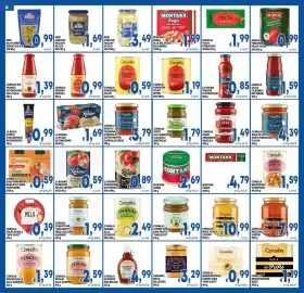 Volantino DEM Pagina 6: Consilia confettura 100% frutta vari gusti €1,99, Consilia sciroppo d'acero bio €4,99