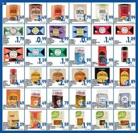 Volantino DEM Pagina 8: Consilia camomilla solubile con melatonina €1,99, Vivi Bene fusilli senza glutine €1,59