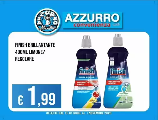 Azzurro Convenienza (valido fino al 1-11)