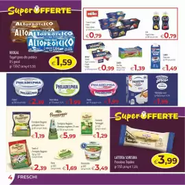 Volantino MerSi Supermercati Pagina 4: Cameo Ciobar now €1,49, Nestlé Fruttolo Yogurt e smarties €0,99