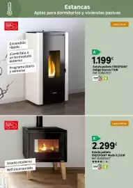 Catálogo Leroy Merlin Página 12: Freepoint - estufa pellets modo 9.3kw €2.299,00