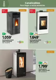 Catálogo Leroy Merlin Página 13: Home - estufa pellets watt 15 14, 3kw €1.649,00