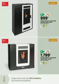 Catálogo Leroy Merlin Página 15: Home - estufa pellets canalizable édiber eclobes 8 kw €899,00