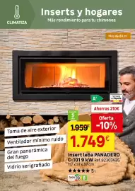 Catálogo Leroy Merlin Página 18: Panadero - insert leña c-10119 kw €1.749,00