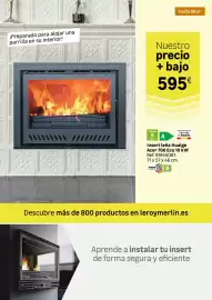 Catálogo Leroy Merlin Página 19: Acer - insert lena hulage 700 eco 10kw €595,00