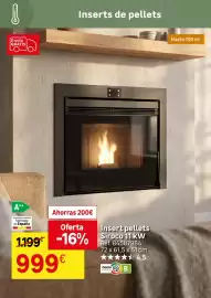 Catálogo Leroy Merlin Página 24: Siroco - insert pellets sirroco 11 kw €999,00