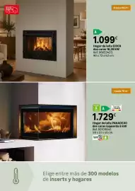 Catálogo Leroy Merlin Página 28: Hogar de lena €1.099,00, Panadero - hogar de leña dos cartas izquierda 6 kw €1.729,00